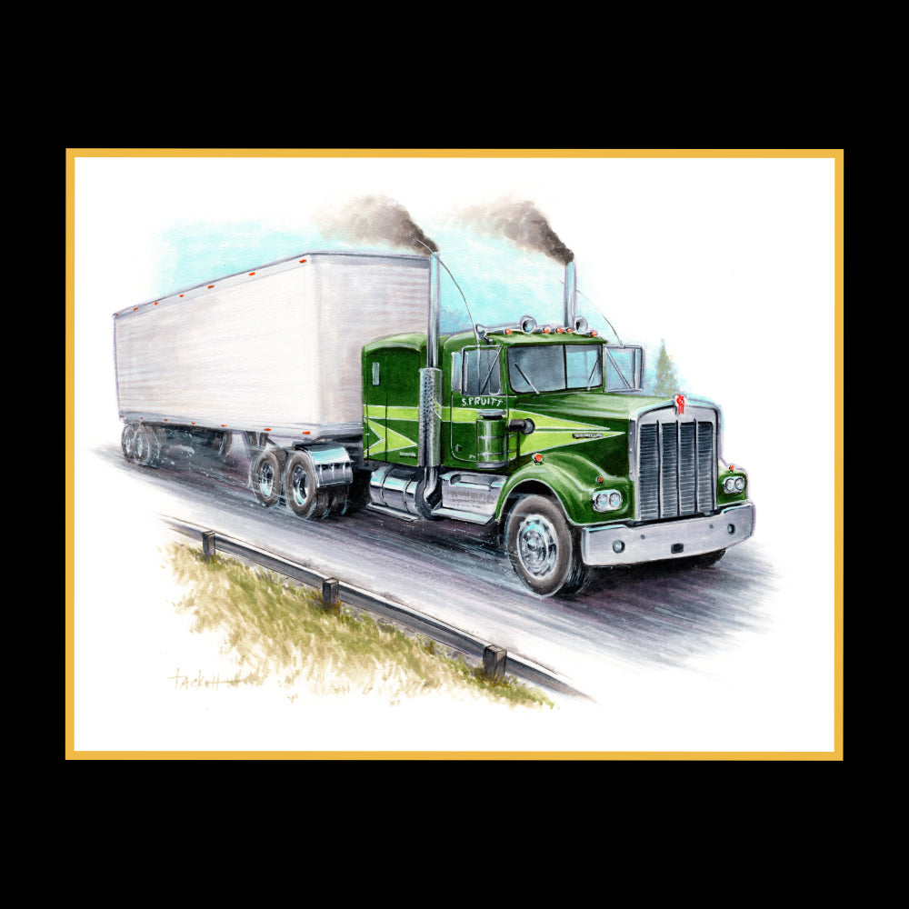 Movin' On Original Painting