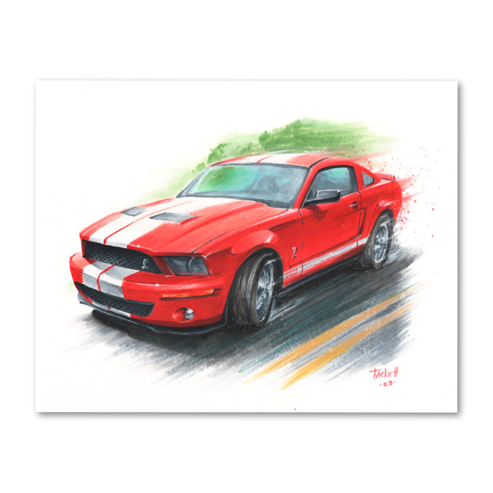 2005 Mustang Wall Art