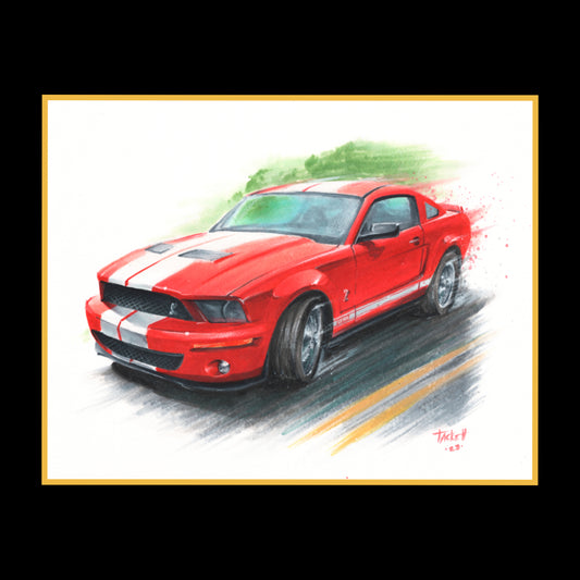 2005 Mustang Art Print