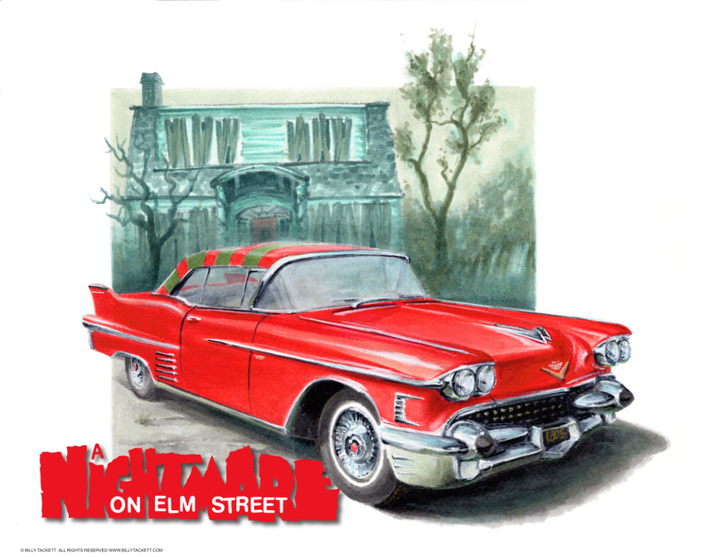 A Nightmare On Elm Street Art Print