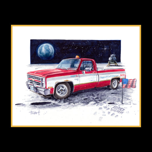NASA Truck Art Print