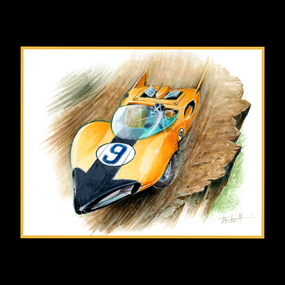 Racer X - 11x14 Signed Art Print
