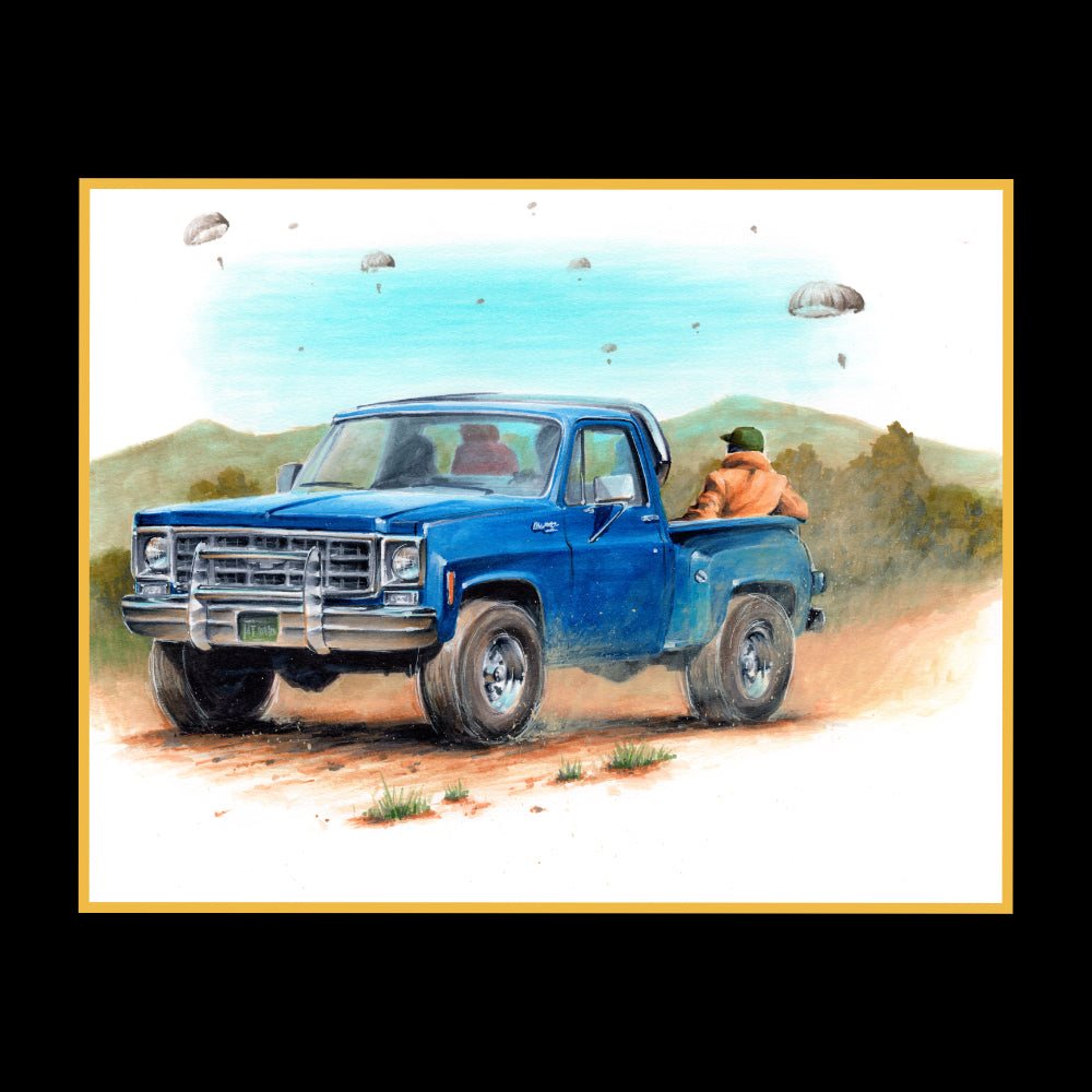 Red Dawn Original Painting