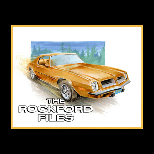 Rockford Files Art Print