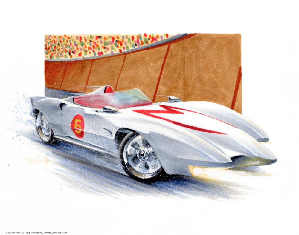 Speed Racer Original Painting