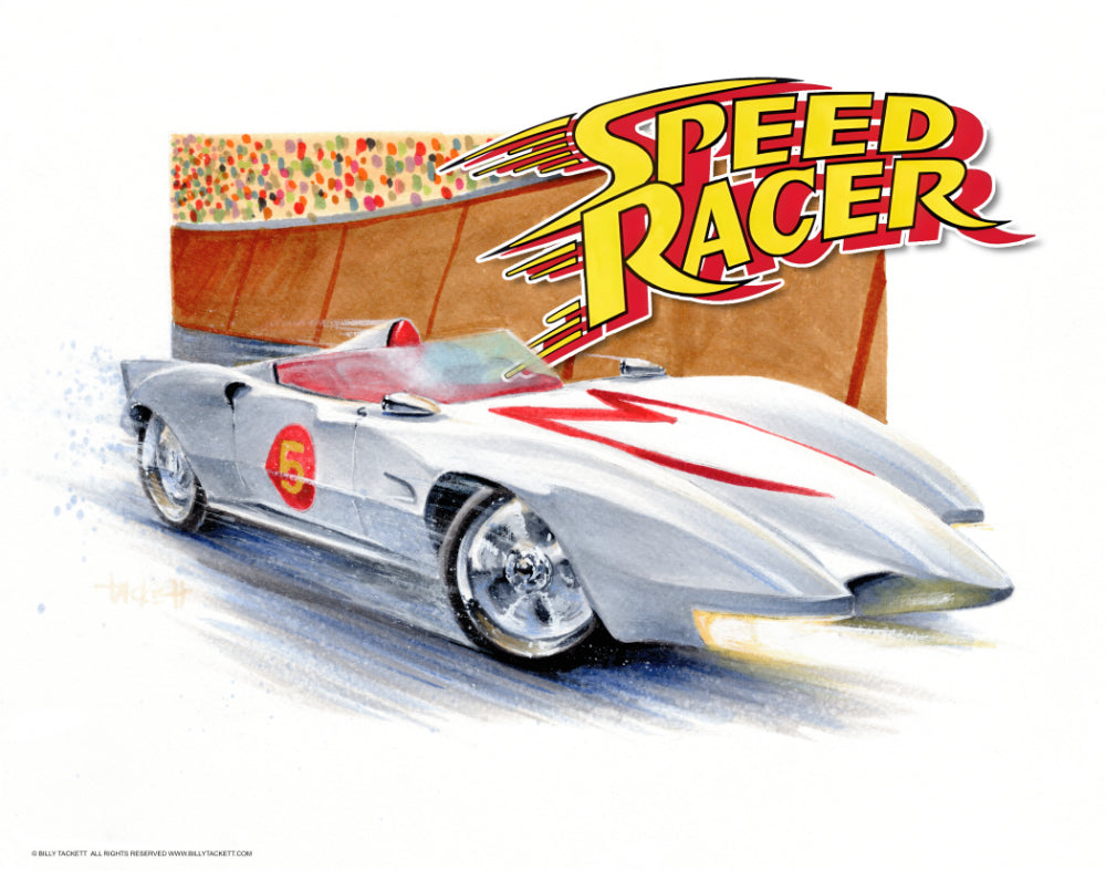 Speed Racer Art Print