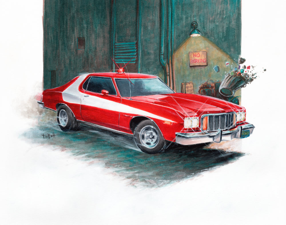 Starsky & Hutch Original Painting