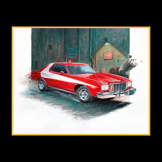 Starsky & Hutch Original Painting