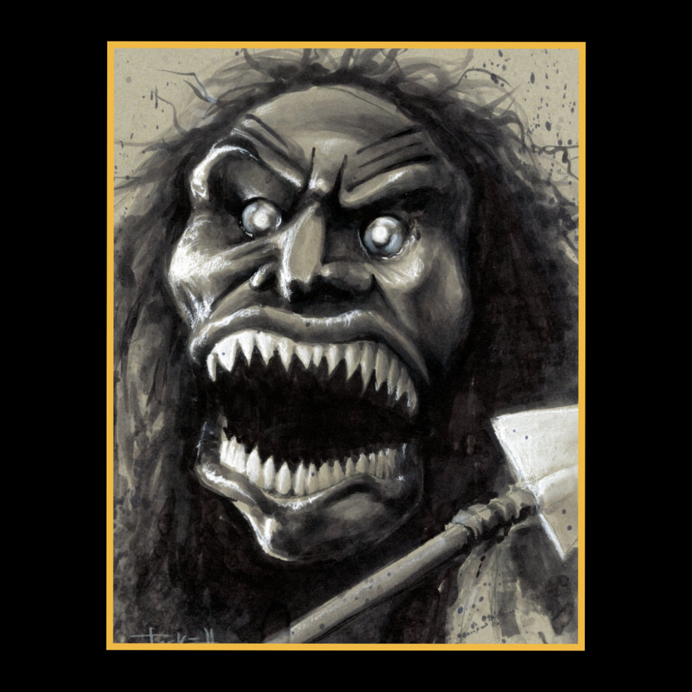 Trilogy Of Terror Original Painting