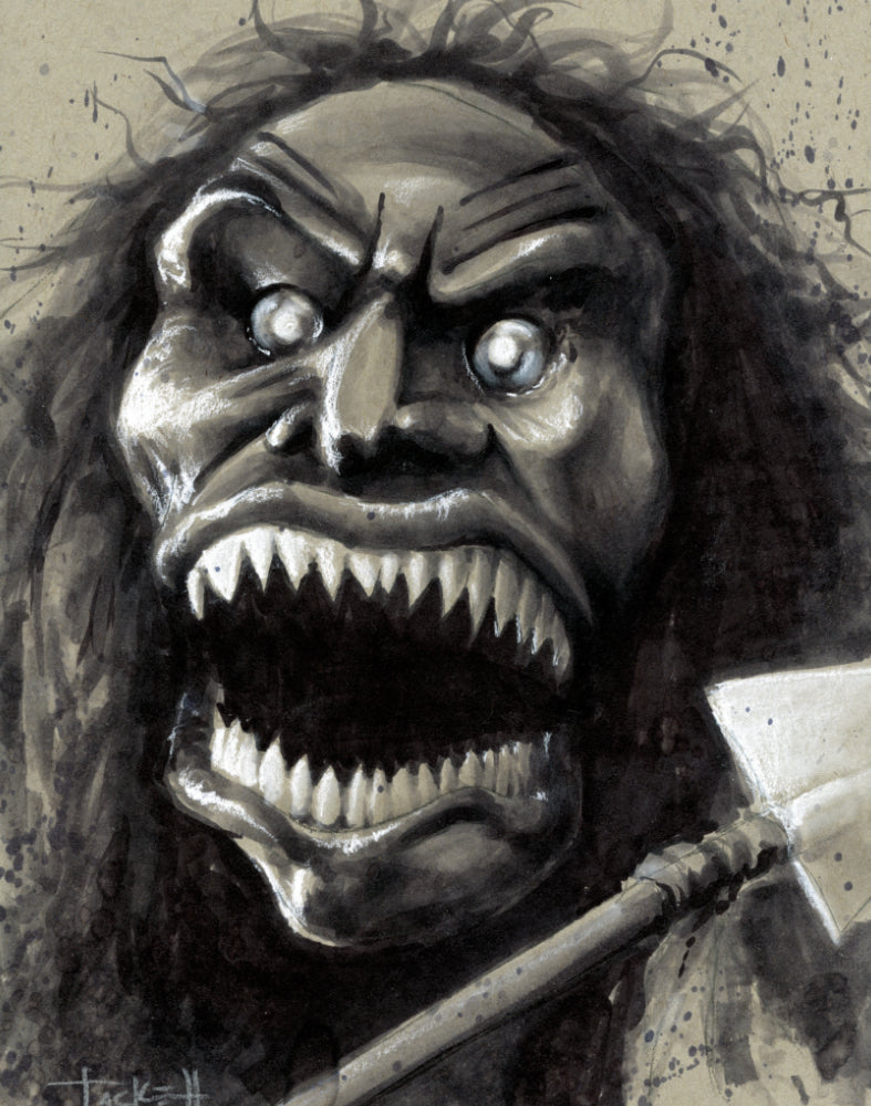 Trilogy Of Terror Original Painting