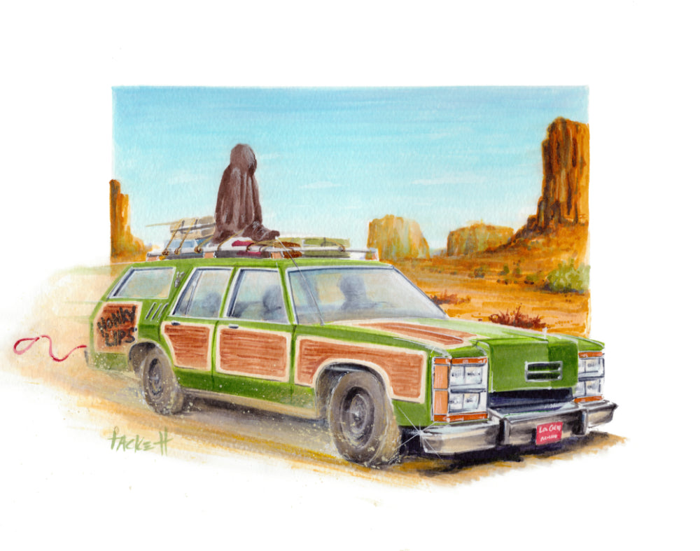 National Lampoon's Vacation Family Truckster Art Print