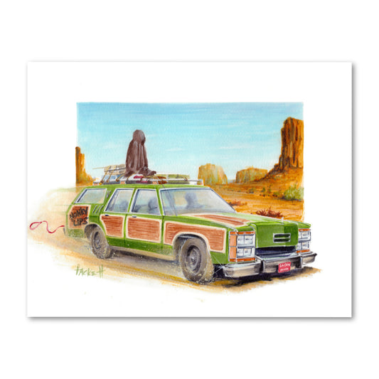 National Lampoon's Vacation Family Truckster Art Print