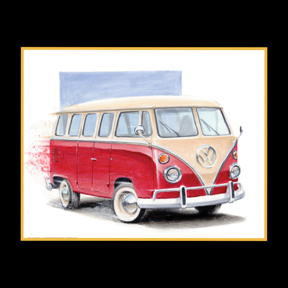 Volkswagen Bus Original Painting