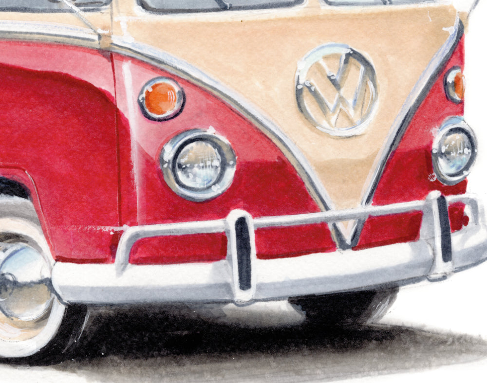 Volkswagen Bus Original Painting