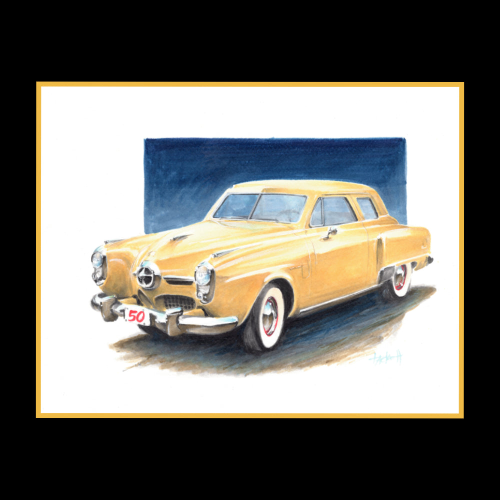 1950 Studebaker Commander Art Print