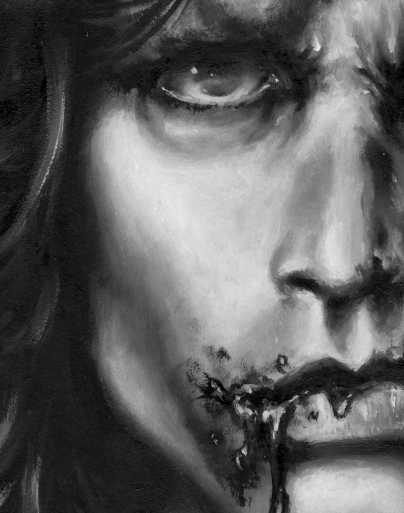 Jim Morrison Zombie Art Print