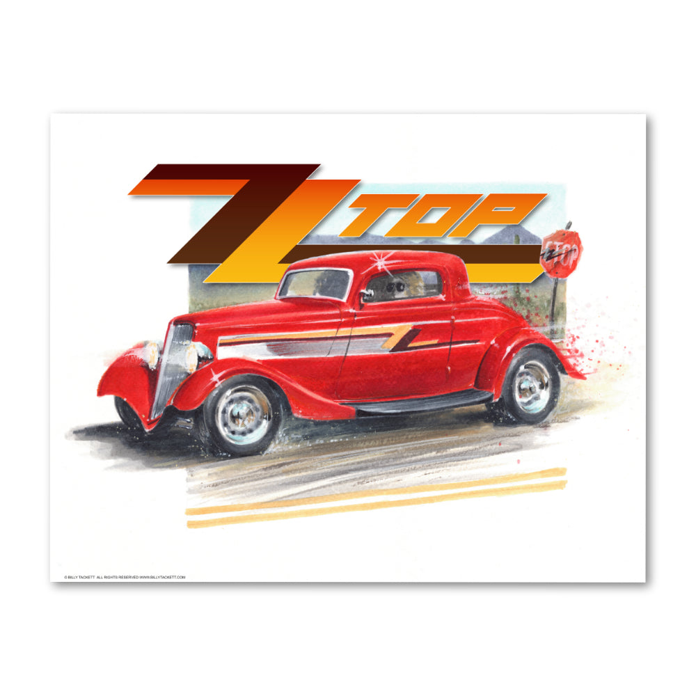 ZZ Top Art Print