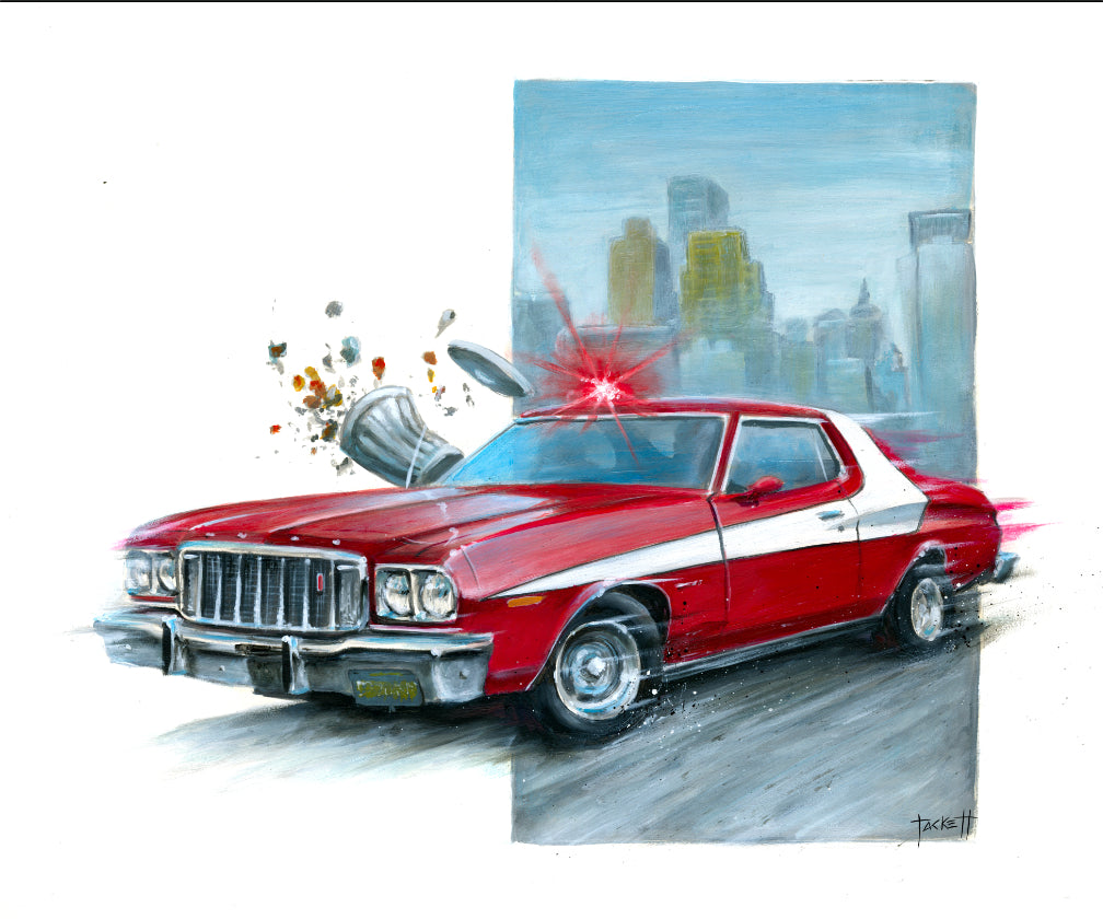 STARSKY & HUTCH ORIGINAL PAINTING